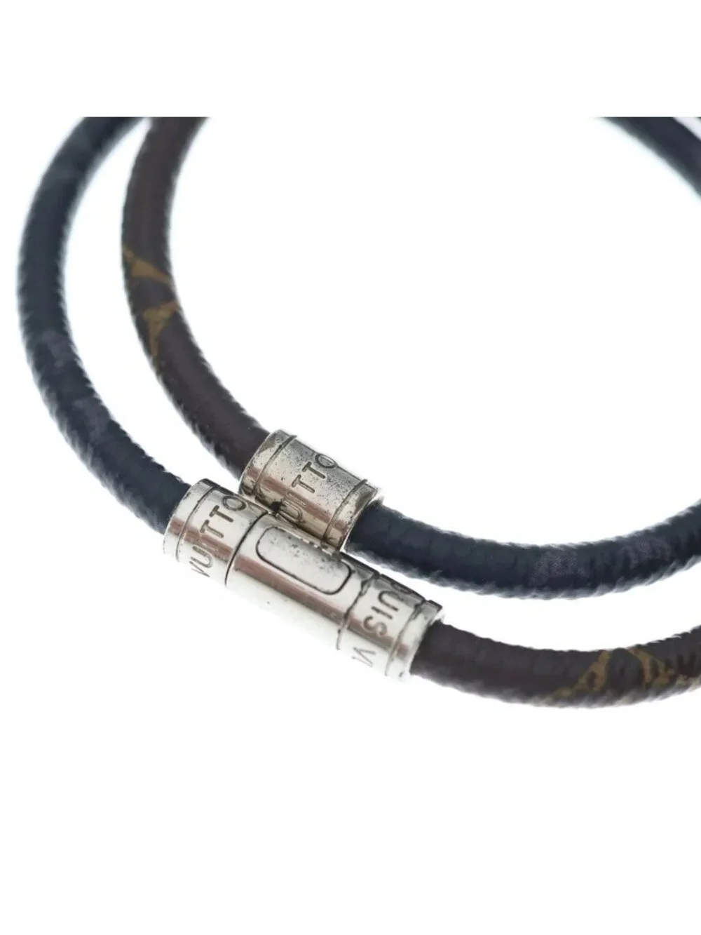 Louis Vuitton Bra Keep It Leather Bra Brown Bracelet